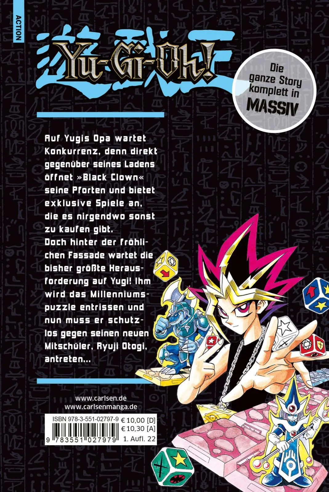 Rückseite: 9783551027979 | Yu-Gi-Oh! Massiv 6 | Kazuki Takahashi | Taschenbuch | Yu-Gi-Oh! Massiv