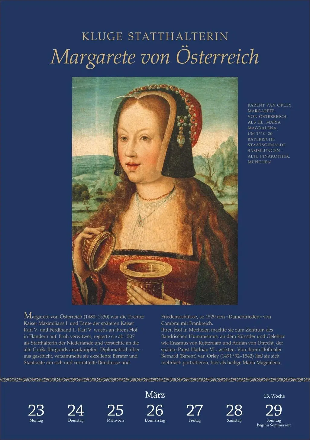 Bild: 9783840037979 | SPIEGEL GESCHICHTE Die Renaissance Wochenkalender 2026 - Geburt der...