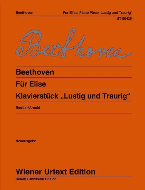 Cover: 9783850557979 | "Für Elise" und Klavierstück "Lustig - Traurig" | Jochen Reutter