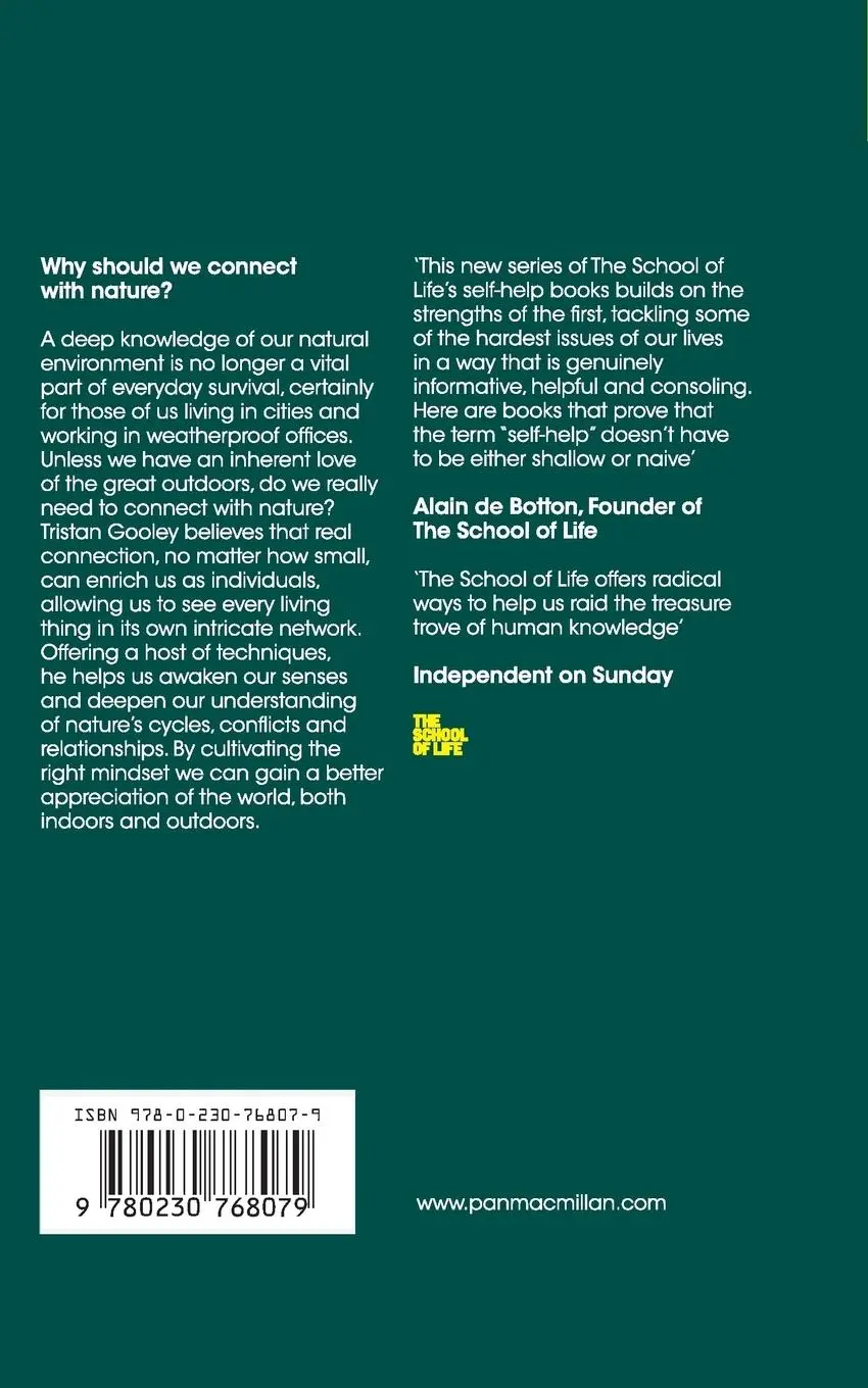 Rückseite: 9780230768079 | How to Connect with Nature | Tristan Gooley (u. a.) | Taschenbuch