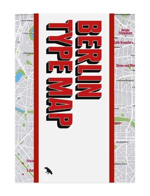 Cover: 9781912018079 | Berlin Type Map | Guide to Architectural Lettering in Berlin | Simon