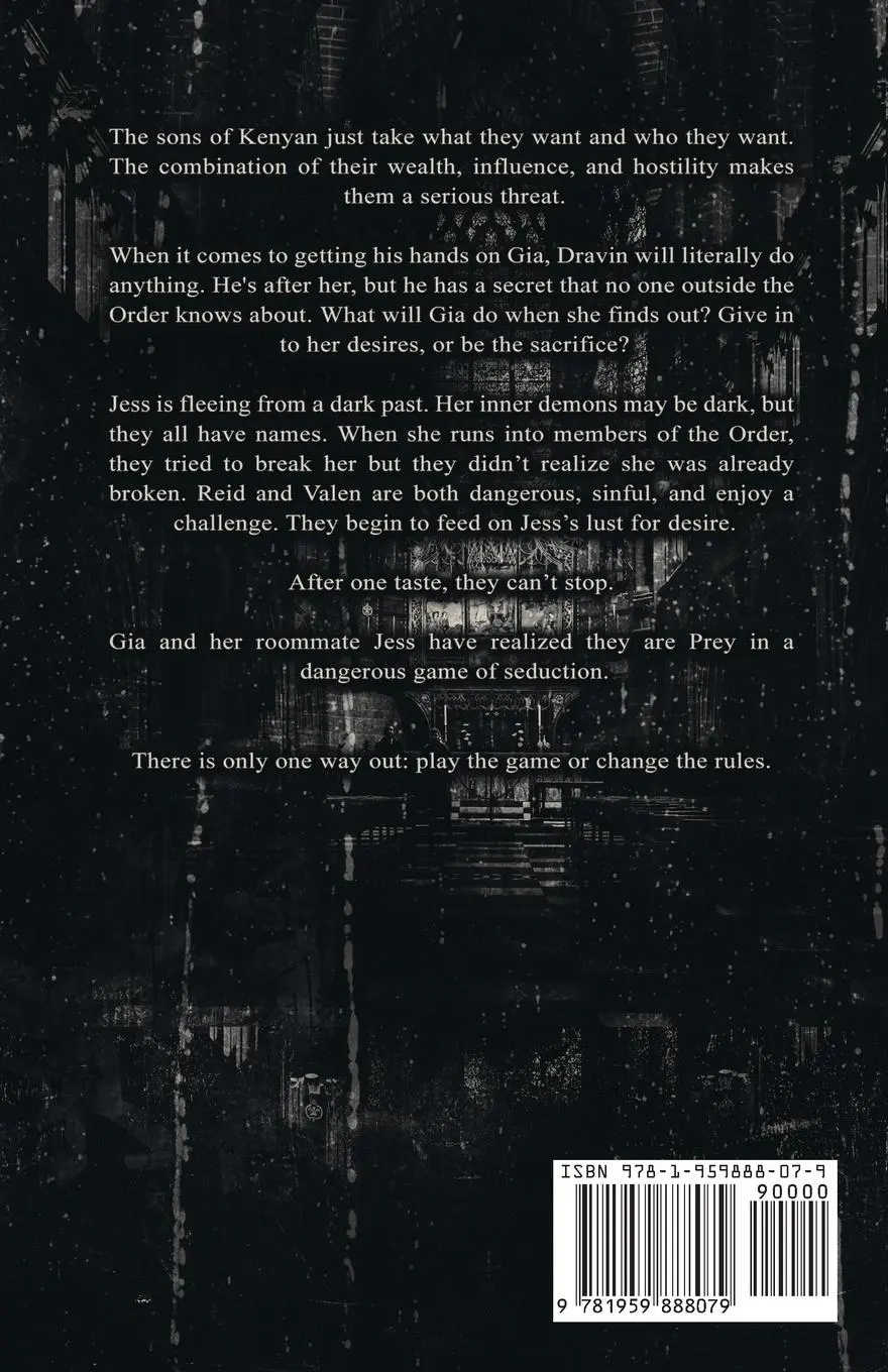 Rückseite: 9781959888079 | Lust A Dark College Romance (The Prey Series Book, 2) | Carmen Rosales