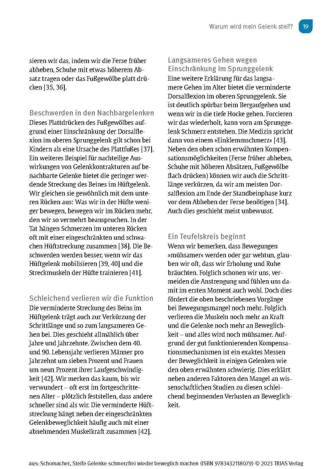 Bild: 9783432118079 | Steife Gelenke schmerzfrei wieder beweglich machen | Jochen Schomacher