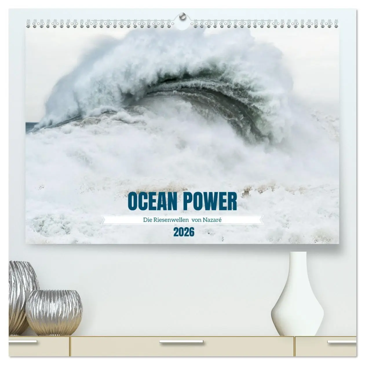 Cover: 9783457348079 | OCEAN POWER - Die Riesenwellen von Nazaré (hochwertiger Premium...