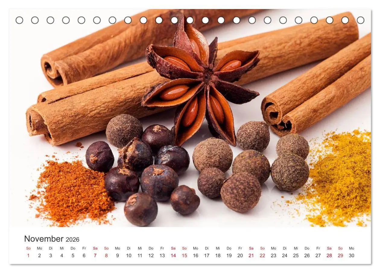 Bild: 9783516058079 | Kulinarische Kompositionen (Tischkalender 2026 DIN A5 quer),...