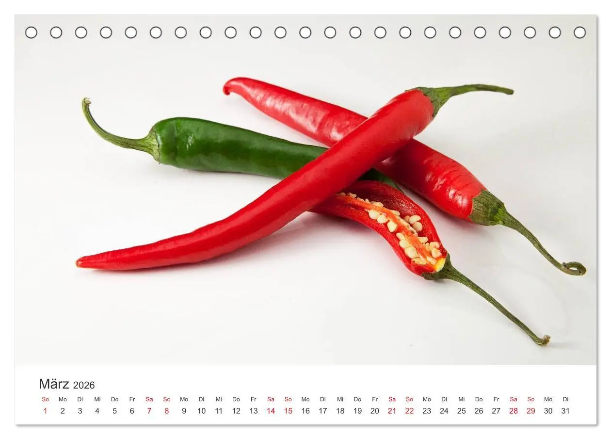 Bild: 9783516058079 | Kulinarische Kompositionen (Tischkalender 2026 DIN A5 quer),...