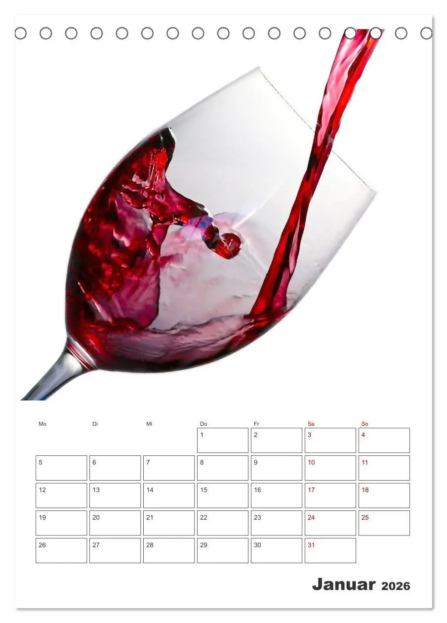 Bild: 9783516368079 | Weinkalender - für Kenner und Genießer (Tischkalender 2026 DIN A5...