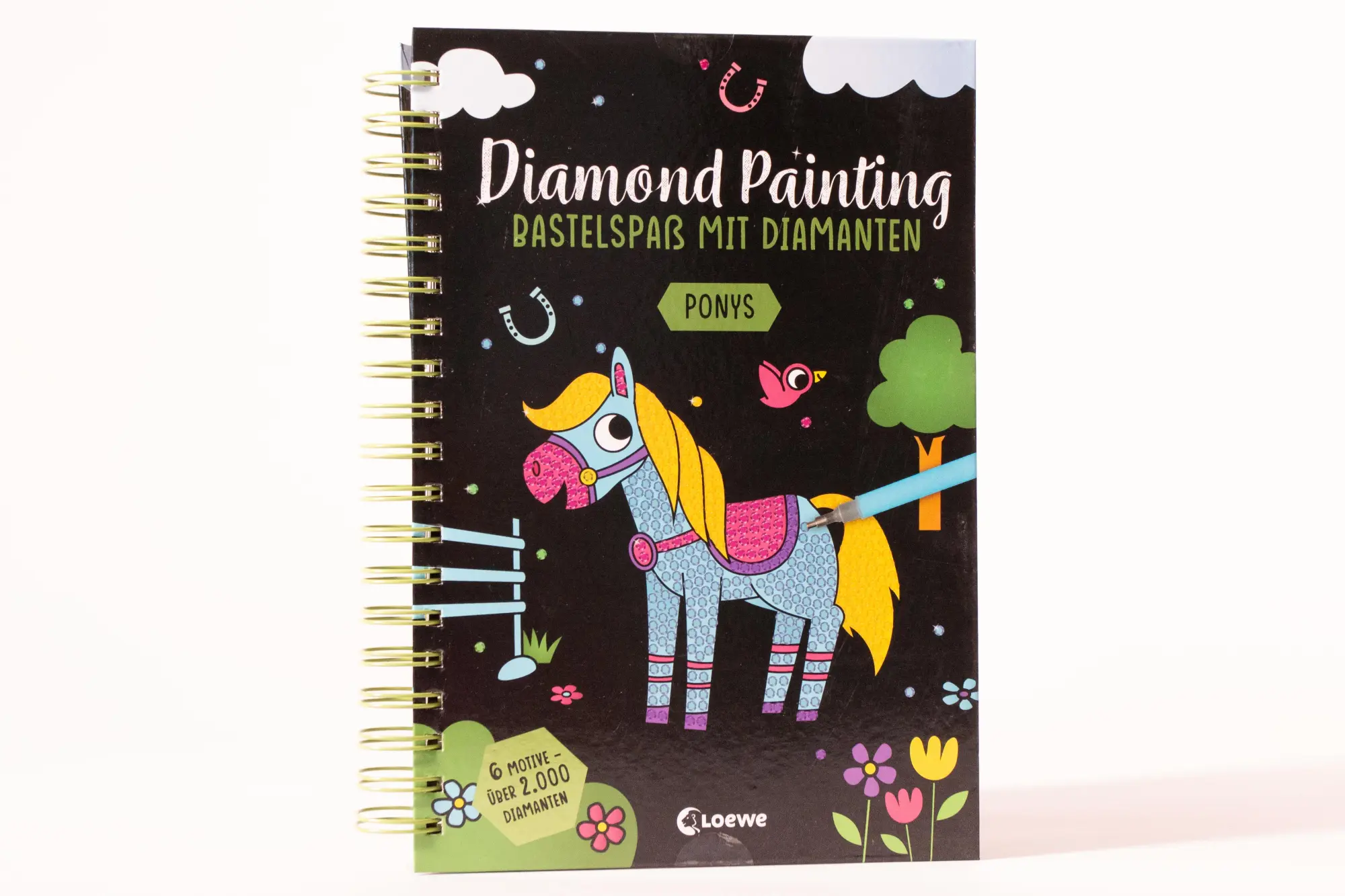 Bild: 9783743218079 | Diamond Painting - Bastelspaß mit Diamanten - Ponys | Grünhäuser