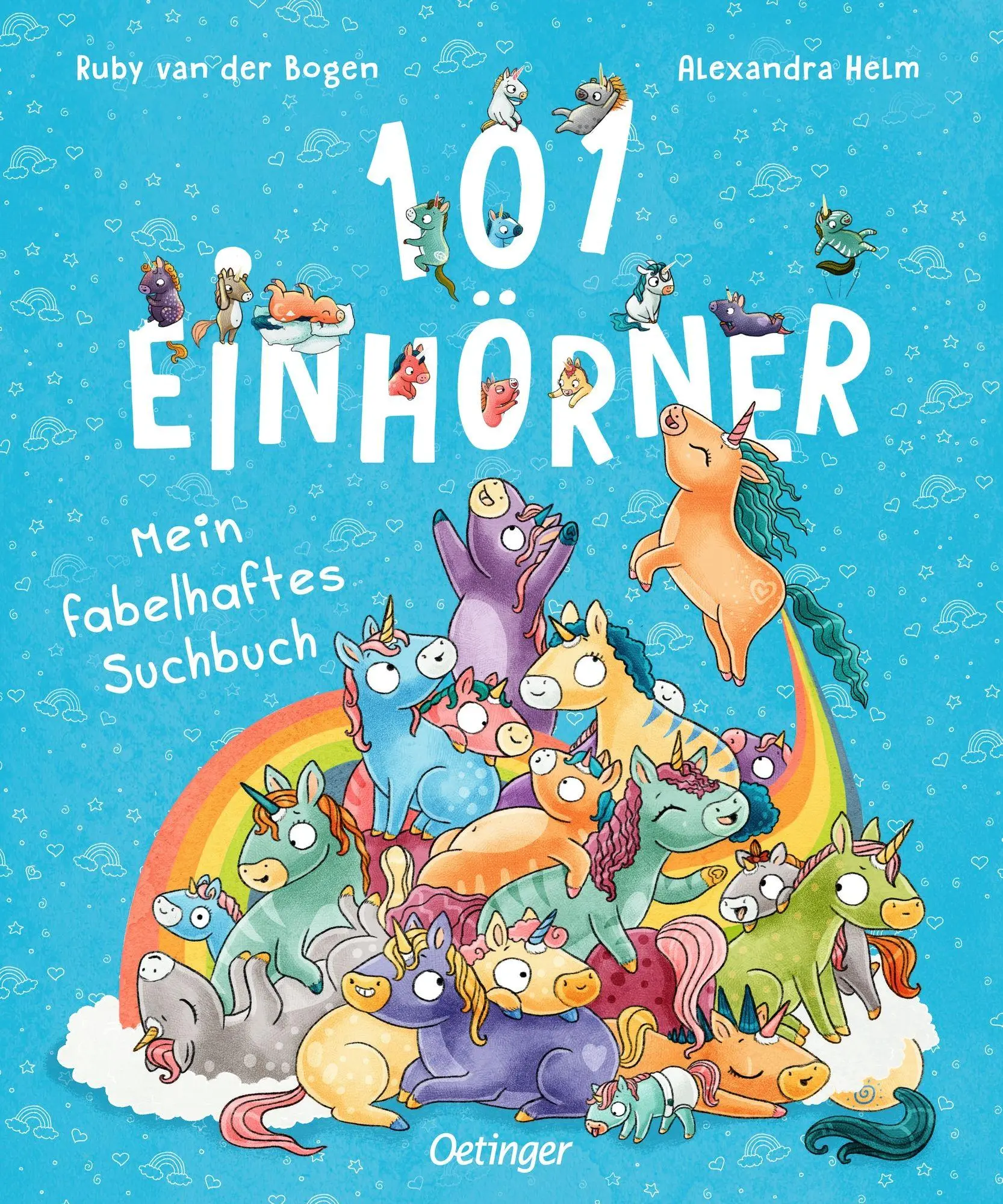 Cover: 9783751208079 | 101 Einhörner. Mein fabelhaftes Suchbuch | Ruby van der Bogen | Buch