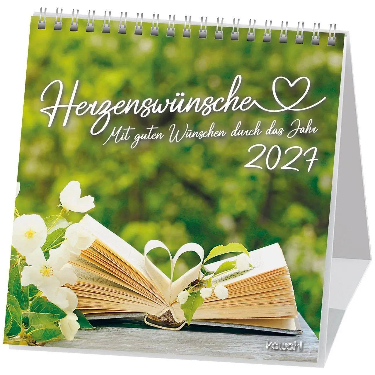 Cover: 9783754898079 | Herzenswünsche 2027 | Mit guten Wünschen durch das Jahr | Kalender