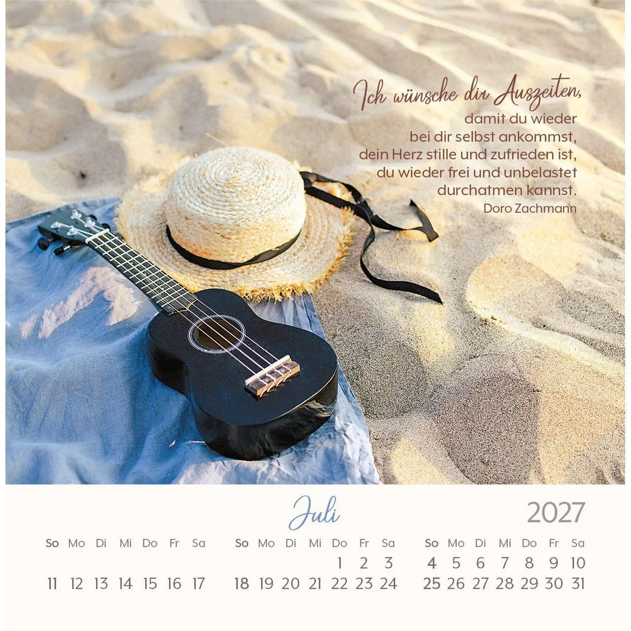 Bild: 9783754898079 | Herzenswünsche 2027 | Mit guten Wünschen durch das Jahr | Kalender