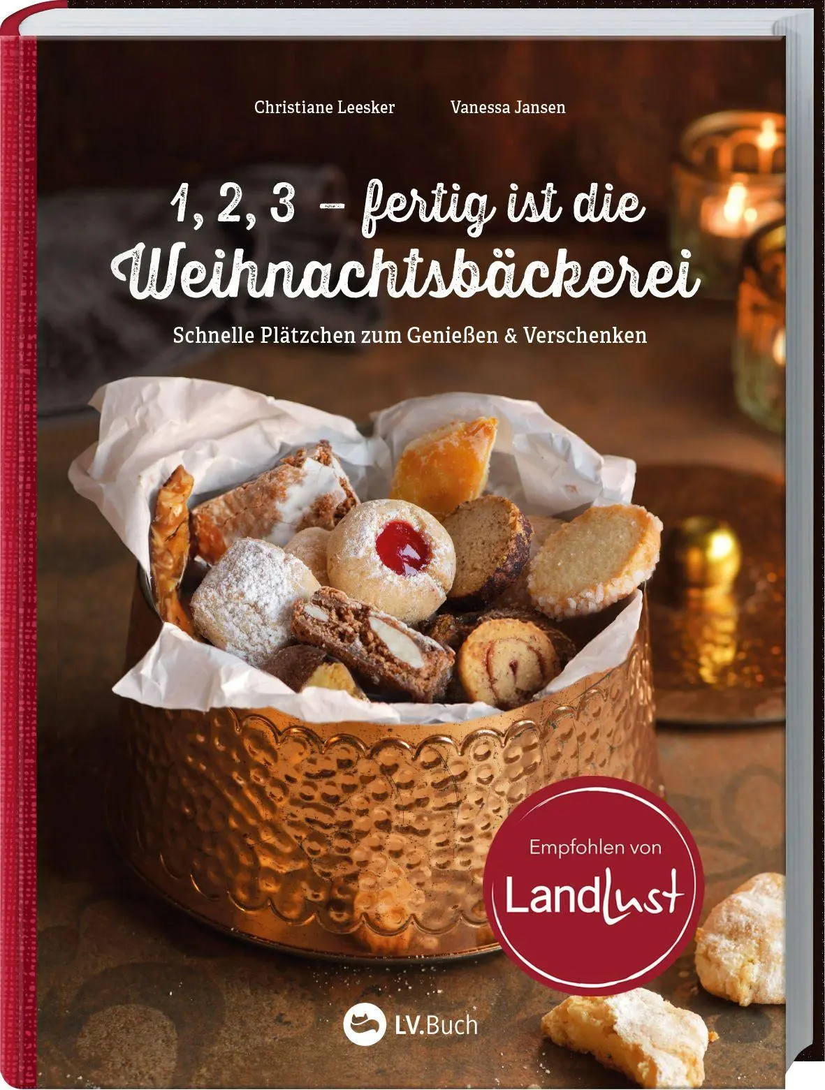 Cover: 9783784358079 | 1,2,3 - fertig ist die Weihnachtsbäckerei | Christiane Leesker | Buch