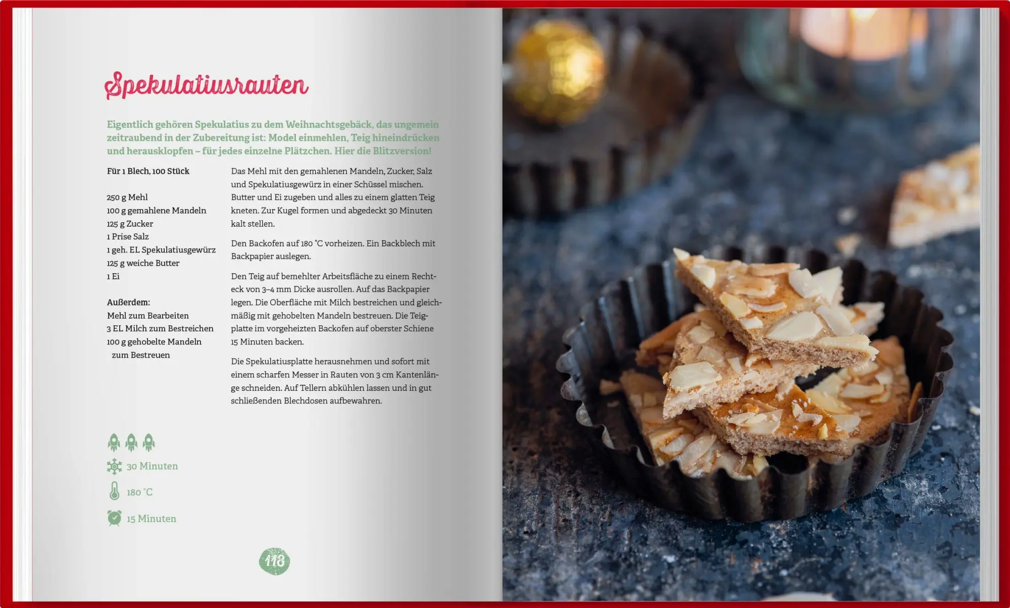 Bild: 9783784358079 | 1,2,3 - fertig ist die Weihnachtsbäckerei | Christiane Leesker | Buch