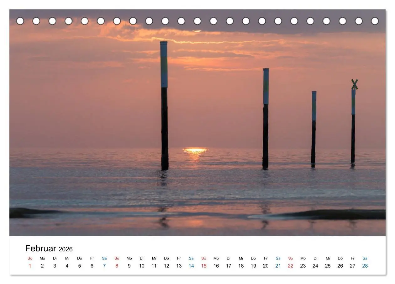 Bild: 9783457718179 | Lichtstimmungen in Sankt Peter-Ording (Tischkalender 2026 DIN A5...