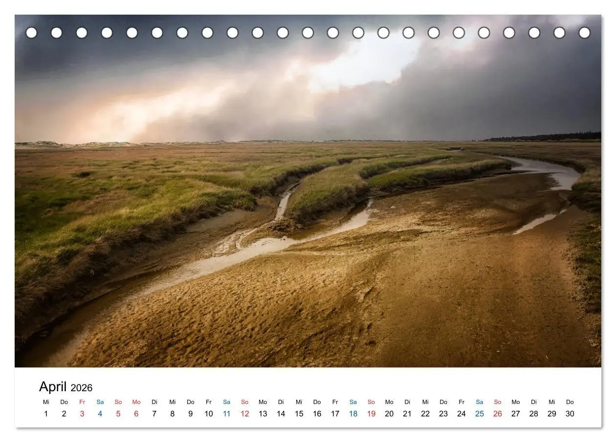 Bild: 9783457718179 | Lichtstimmungen in Sankt Peter-Ording (Tischkalender 2026 DIN A5...