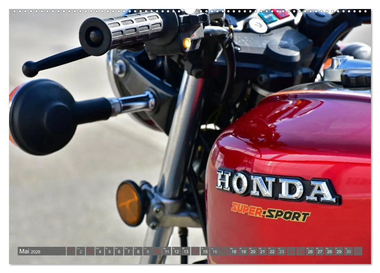 Bild: 9783516048179 | Honda CBX 1000 (Wandkalender 2026 DIN A2 quer), CALVENDO...
