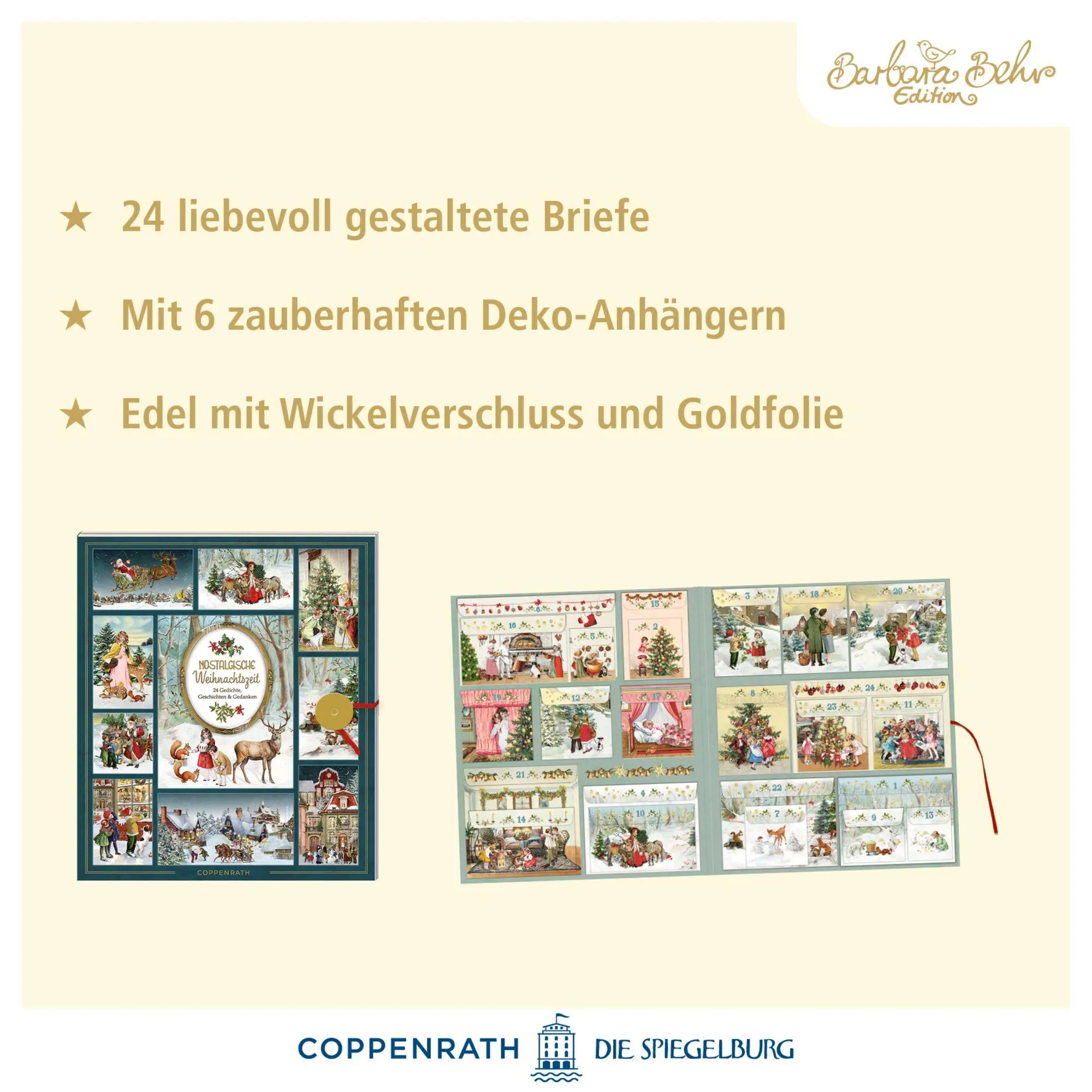 Bild: 4050003958279 | Coffee-Table-Adventskalender - Nostalgische Weihnachtszeit | Behr