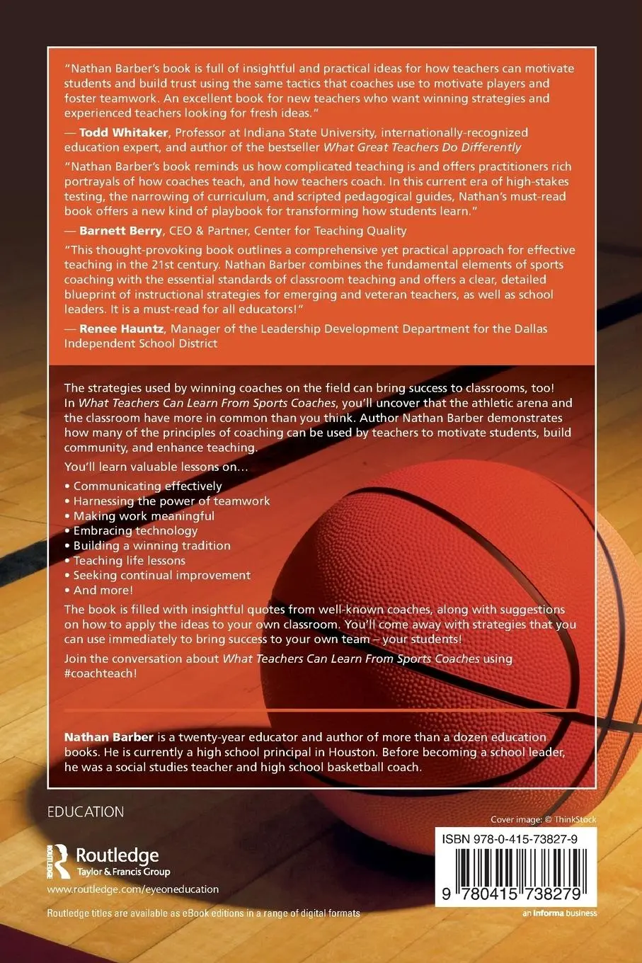 Rückseite: 9780415738279 | What Teachers Can Learn From Sports Coaches | Nathan Barber | Buch