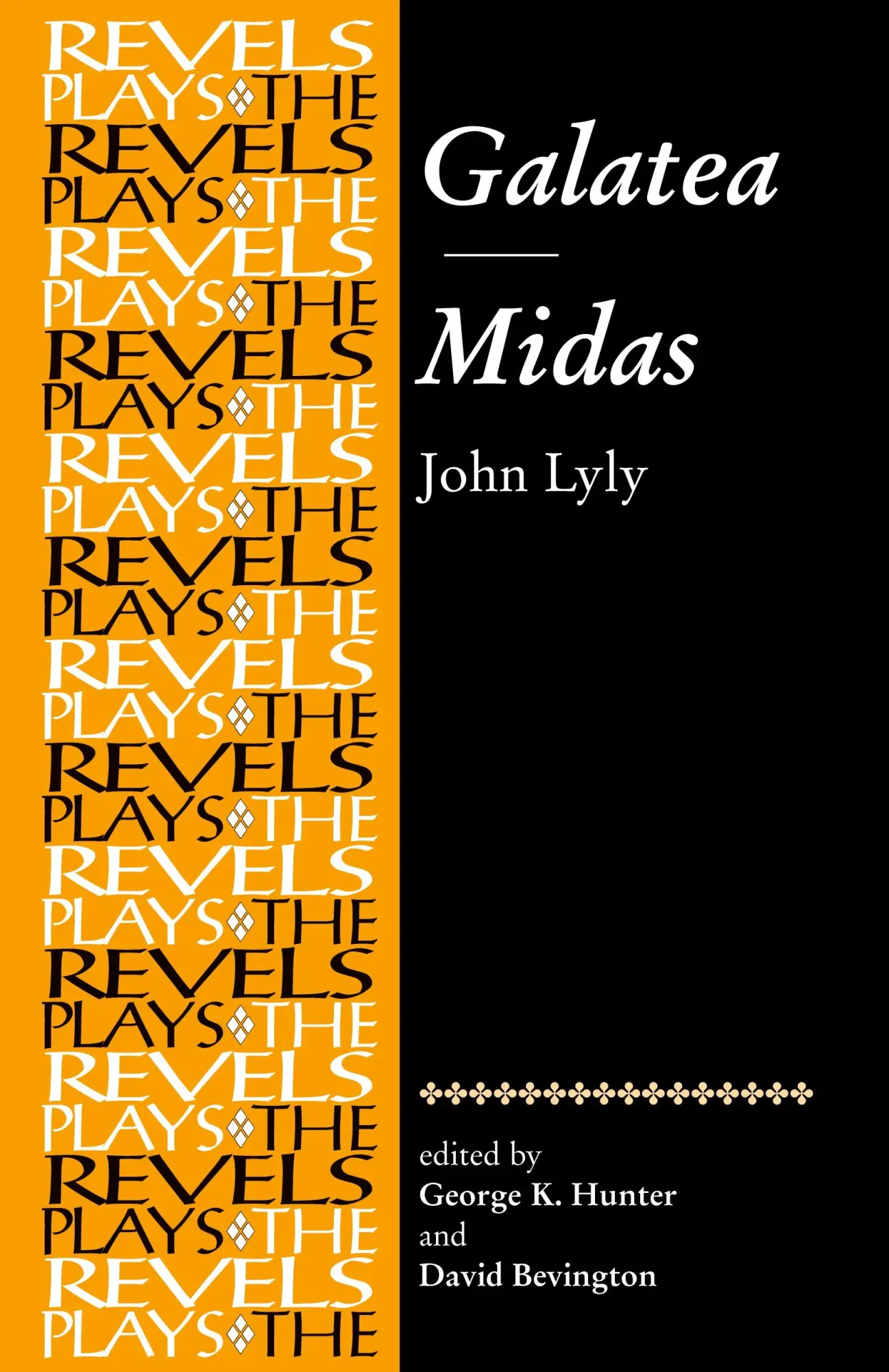Cover: 9780719078279 | Galatea and Midas | John Lyly | George Hunter (u. a.) | Taschenbuch
