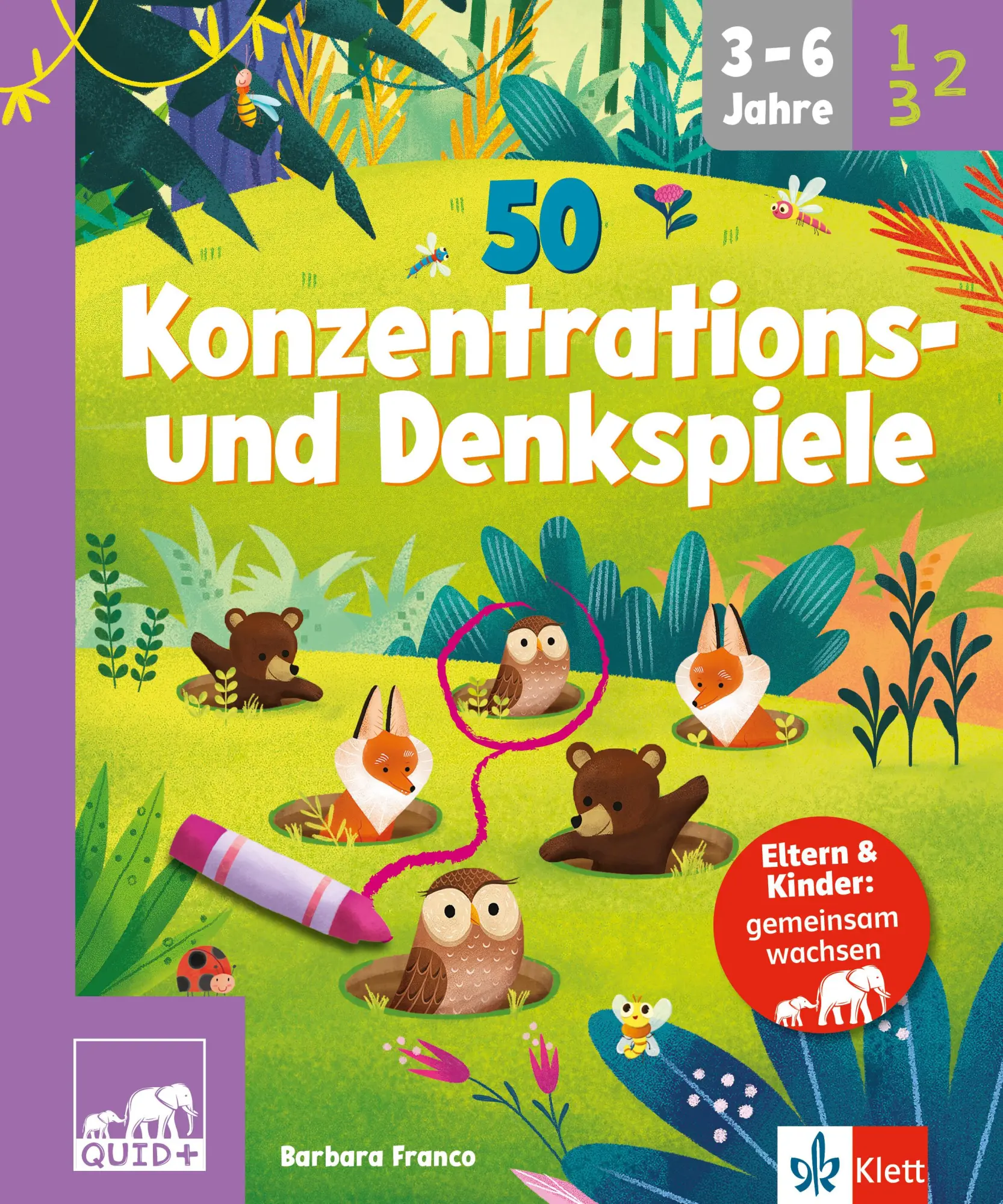 Cover: 9783129498279 | QUID+ 50 Konzentrations- und Denkspiele | Taschenbuch | 80 S. | 2025