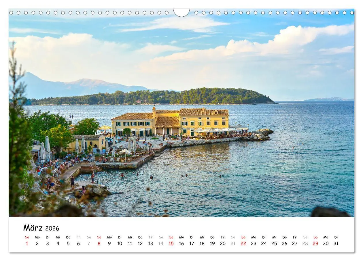 Bild: 9783457328279 | Mediterraner Zauber - Korfu in all seinen Facetten (Wandkalender...