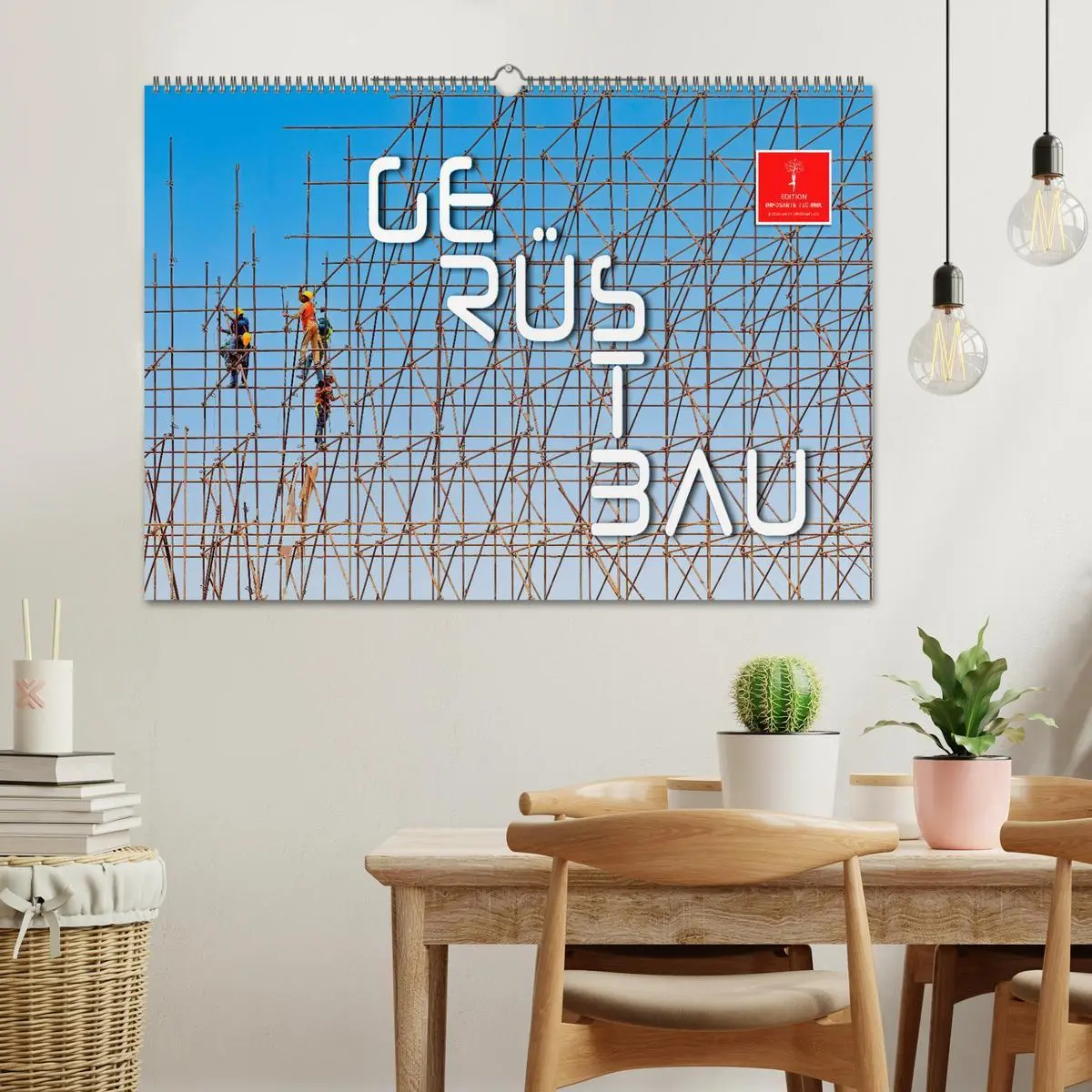 Bild: 9783457568279 | Gerüstbau (Wandkalender 2026 DIN A2 quer), CALVENDO Monatskalender