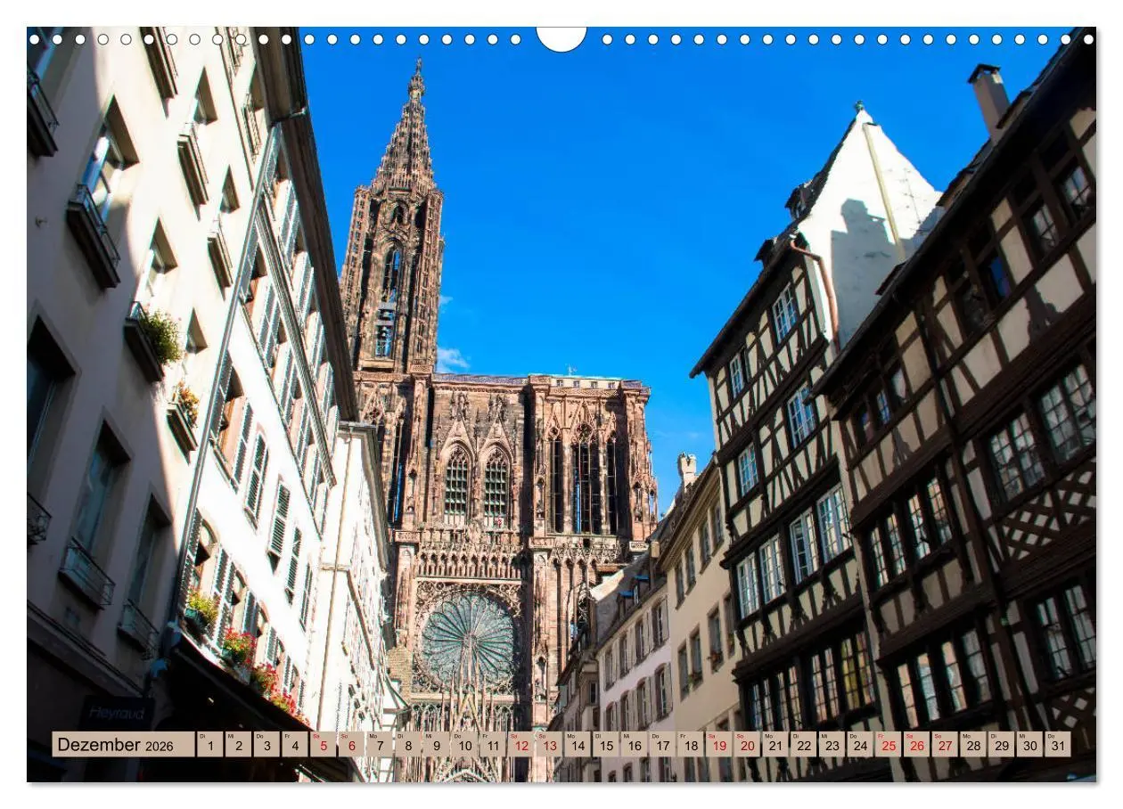 Bild: 9783457878279 | Zauberhaftes Straßburg (Wandkalender 2026 DIN A3 quer), CALVENDO...