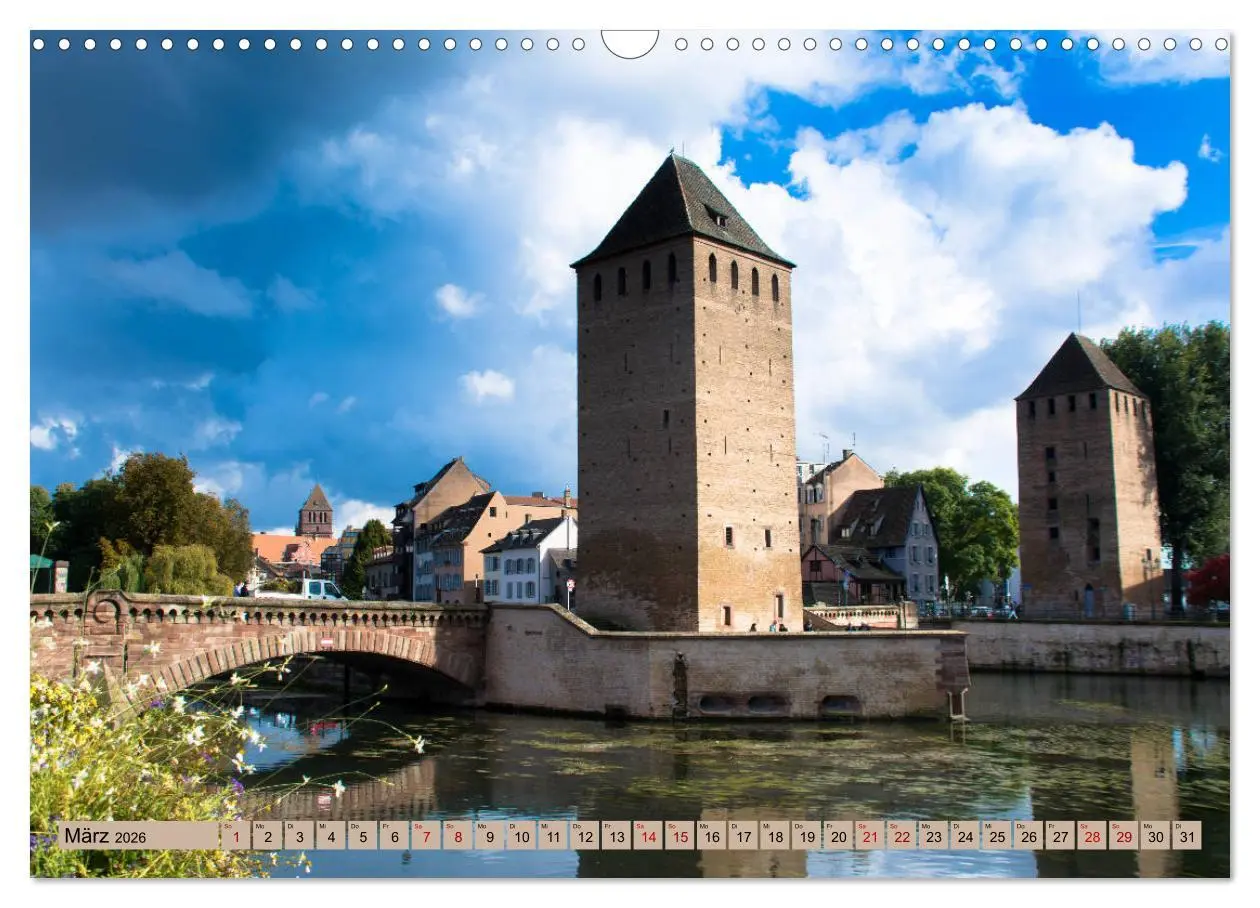 Bild: 9783457878279 | Zauberhaftes Straßburg (Wandkalender 2026 DIN A3 quer), CALVENDO...