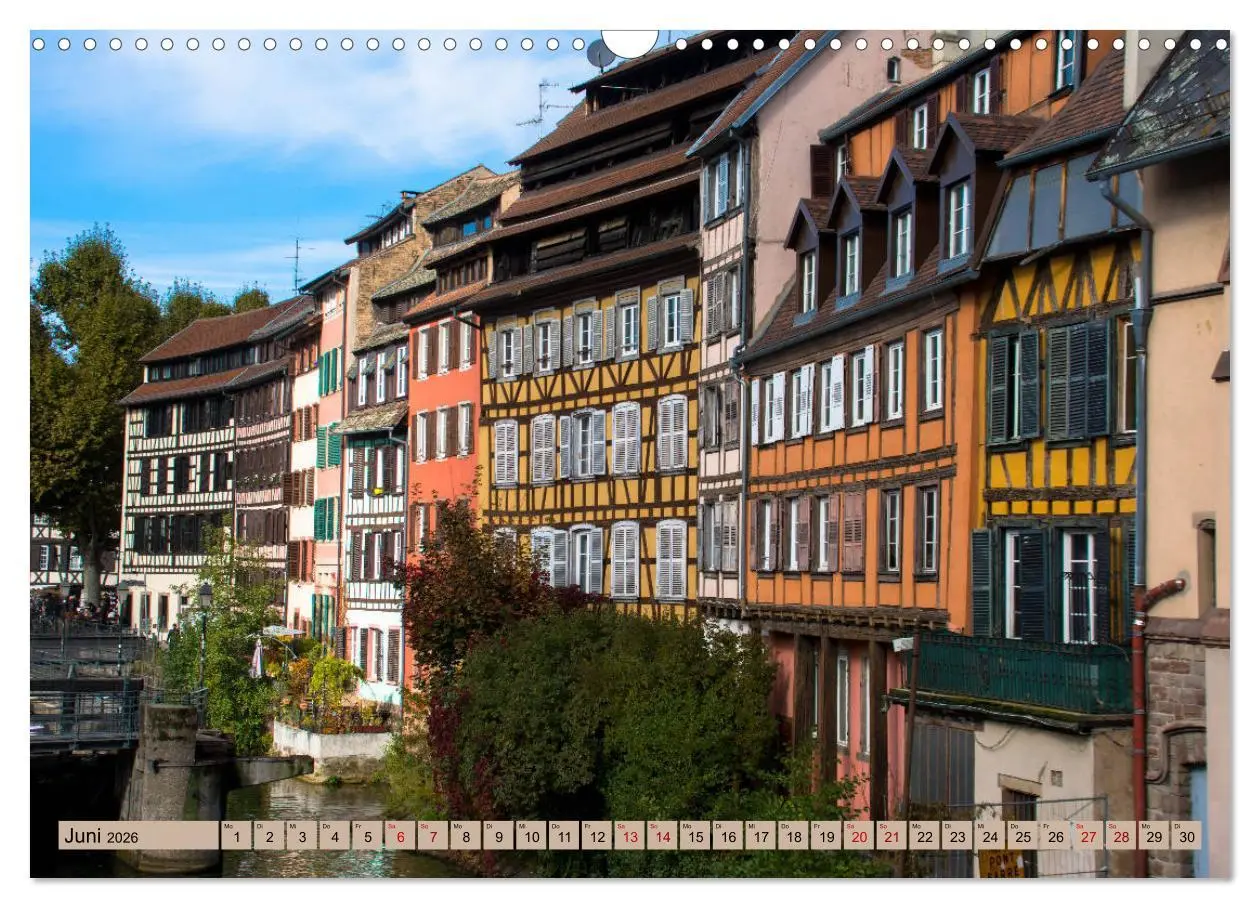 Bild: 9783457878279 | Zauberhaftes Straßburg (Wandkalender 2026 DIN A3 quer), CALVENDO...