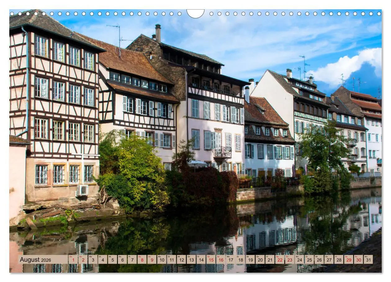 Bild: 9783457878279 | Zauberhaftes Straßburg (Wandkalender 2026 DIN A3 quer), CALVENDO...