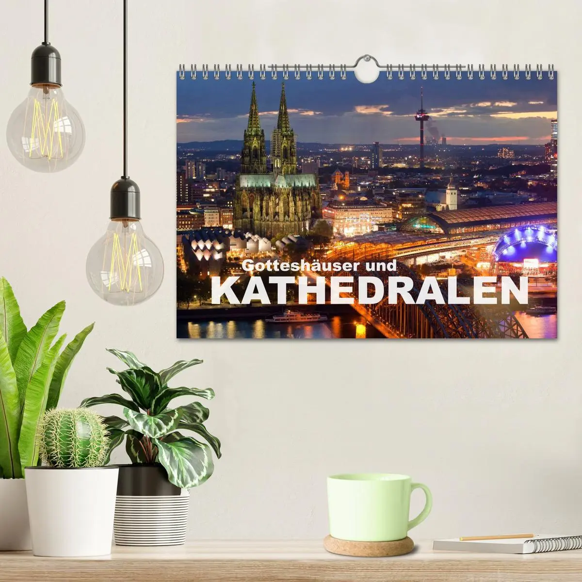 Bild: 9783516038279 | Gotteshäuser und Kathedralen (Wandkalender 2026 DIN A4 quer),...