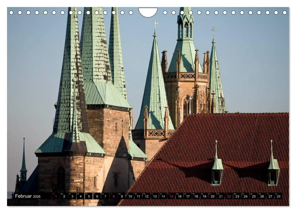 Bild: 9783516038279 | Gotteshäuser und Kathedralen (Wandkalender 2026 DIN A4 quer),...