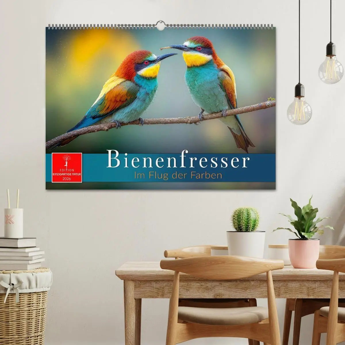 Bild: 9783516658279 | Bienenfresser - im Flug der Farben (Wandkalender 2026 DIN A2 quer),...