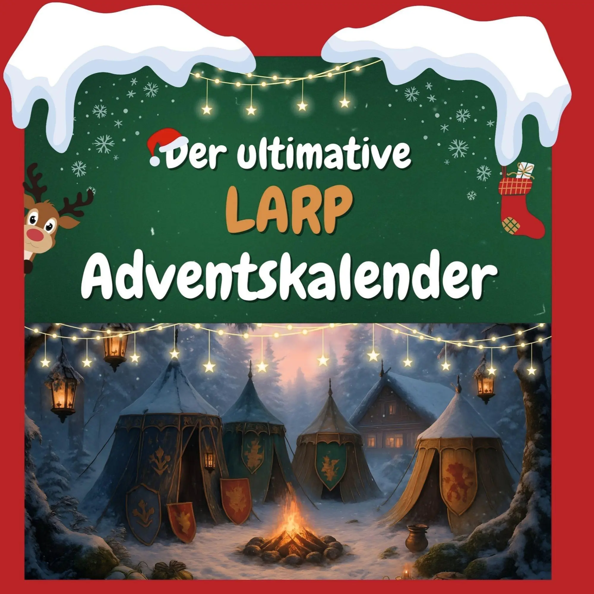 Cover: 9783695308279 | Der ultimative LARP-Adventskalender | Mia Schmied | Taschenbuch | 2025
