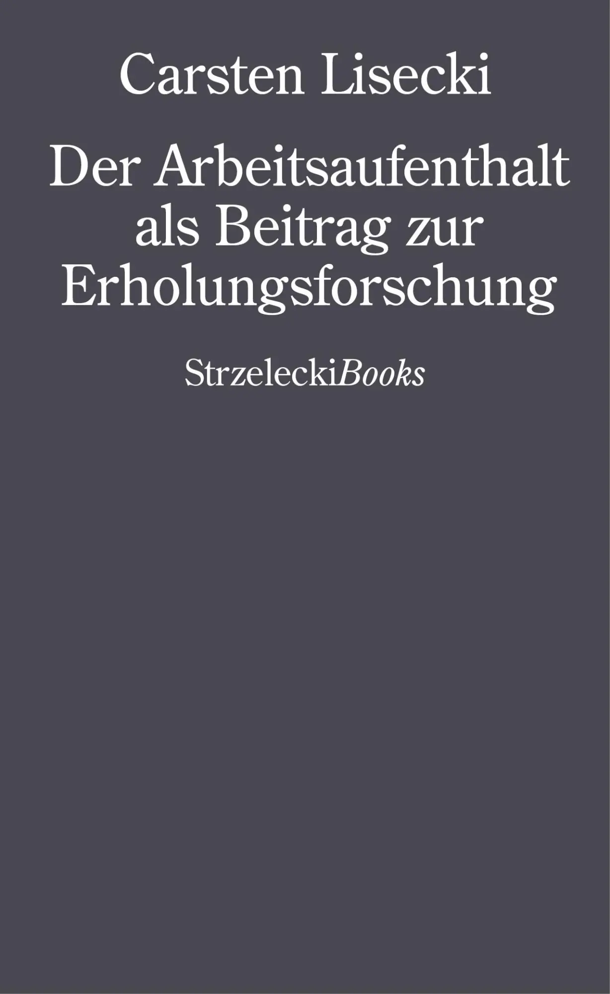 Cover: 9783910298279 | Carsten Lisecki | Carsten Lisecki | Taschenbuch | Deutsch | 2025