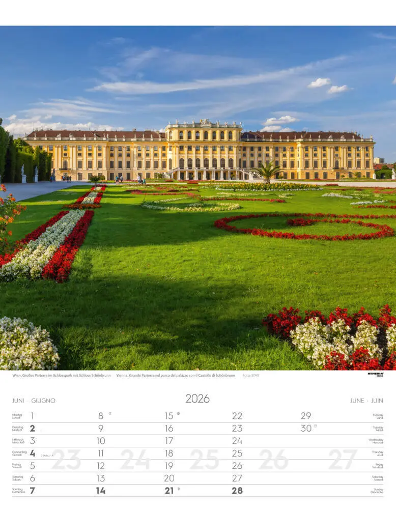 Bild: 9788868398279 | Österreich Kalender 2026 | Austria | Athesia-Tappeiner Verlag | 14 S.