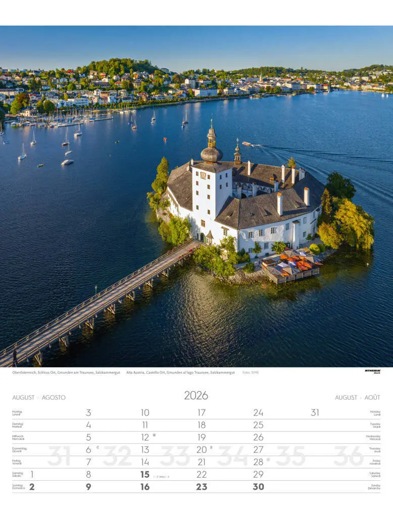 Bild: 9788868398279 | Österreich Kalender 2026 | Austria | Athesia-Tappeiner Verlag | 14 S.