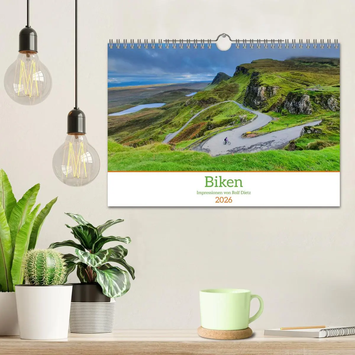 Bild: 9783457558379 | Biken - Impressionen von Rolf Dietz (Wandkalender 2026 DIN A4...