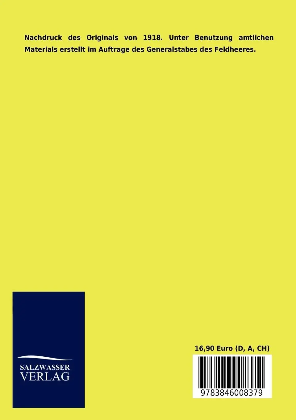 Rückseite: 9783846008379 | Die Winterschlacht in Masuren | von Redern | Taschenbuch | 68 S.