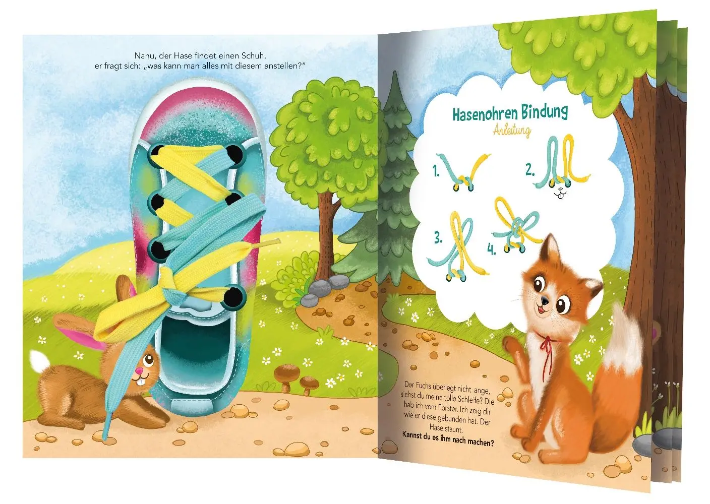 Bild: 9783957748379 | Trötsch Nanu, ein Schuh Schnürsenkelbuch | Anja Angelmahr | Buch