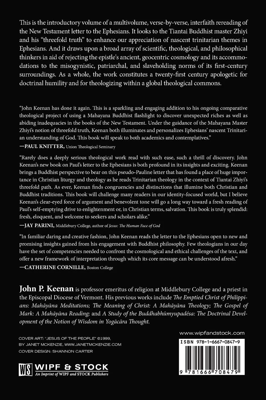 Rückseite: 9781666708479 | Earthing the Cosmic Christ of Ephesians-The Universe, Trinity, and...