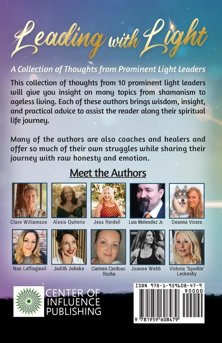 Rückseite: 9781959608479 | Leading with Light | Clare Williamson (u. a.) | Taschenbuch | Englisch