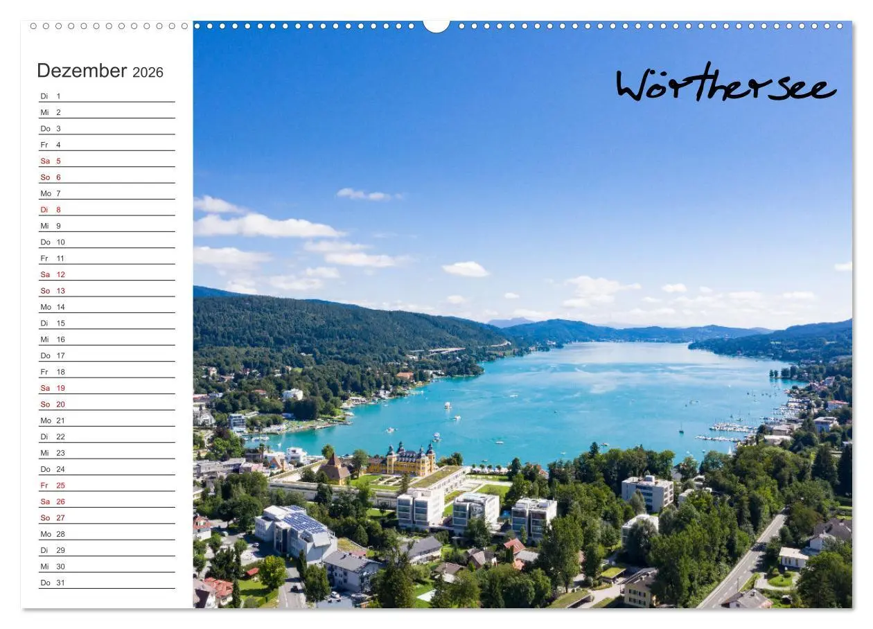 Bild: 9783457618479 | Wunderschönes Kärnten. Landschaft und Seen. (Wandkalender 2026 DIN...
