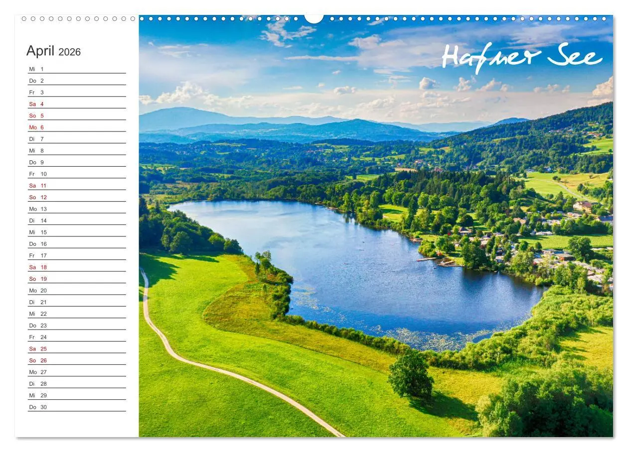 Bild: 9783457618479 | Wunderschönes Kärnten. Landschaft und Seen. (Wandkalender 2026 DIN...