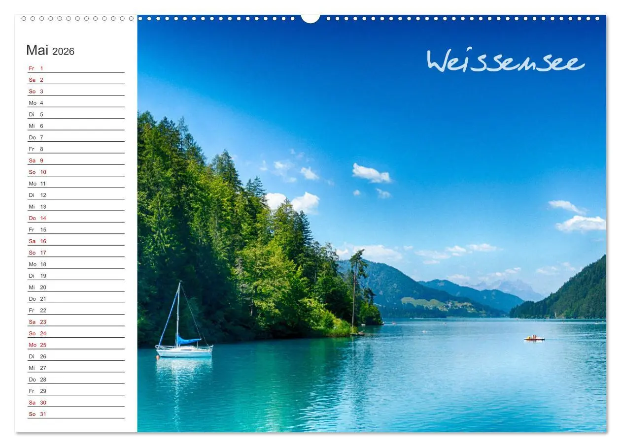 Bild: 9783457618479 | Wunderschönes Kärnten. Landschaft und Seen. (Wandkalender 2026 DIN...
