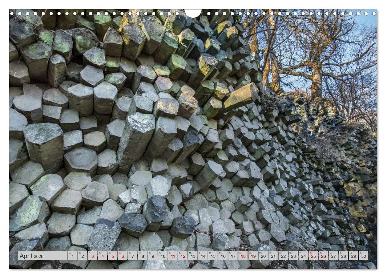Bild: 9783457788479 | Rhön - Basalt (Wandkalender 2026 DIN A3 quer), CALVENDO Monatskalender