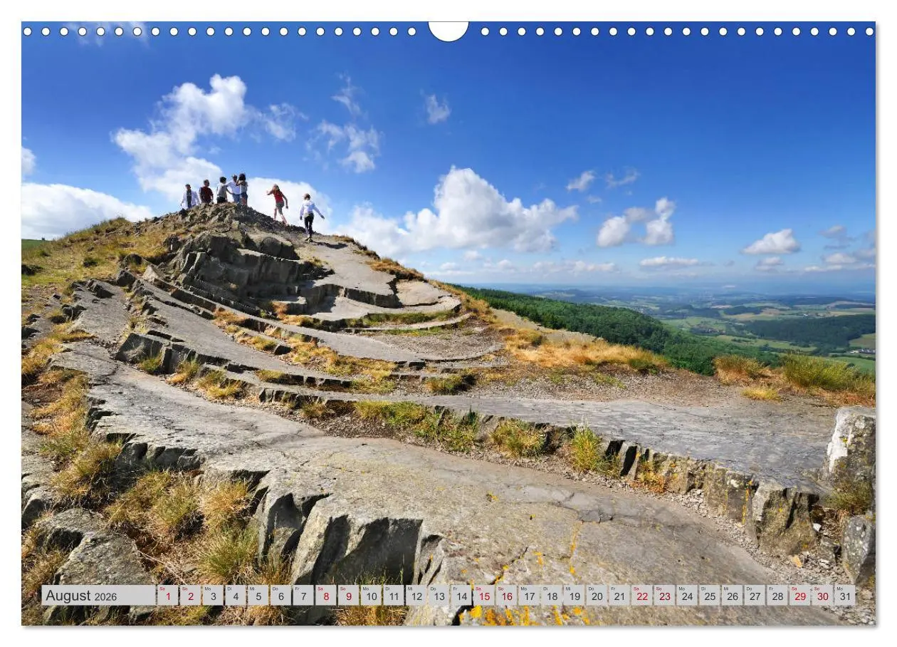 Bild: 9783457788479 | Rhön - Basalt (Wandkalender 2026 DIN A3 quer), CALVENDO Monatskalender