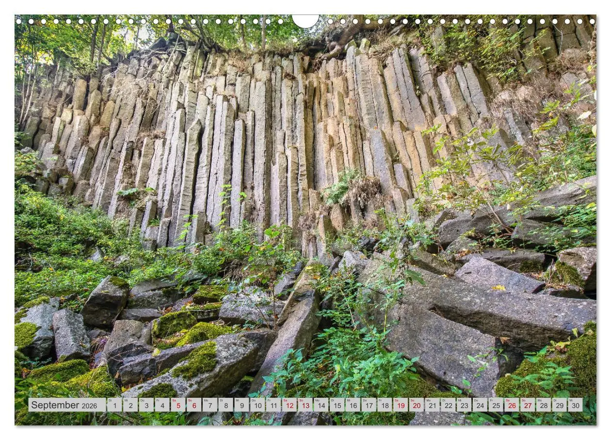 Bild: 9783457788479 | Rhön - Basalt (Wandkalender 2026 DIN A3 quer), CALVENDO Monatskalender
