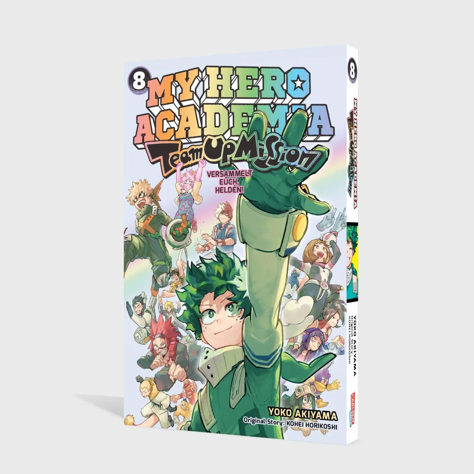 Bild: 9783551808479 | My Hero Academia - Team Up Mission 8 | Kohei Horikoshi (u. a.) | Buch