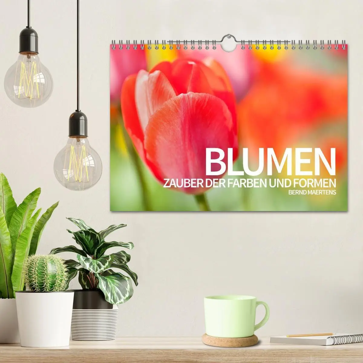 Bild: 9783594098479 | BLUMEN Zauber der Farben und Formen (Wandkalender 2027 DIN A4...